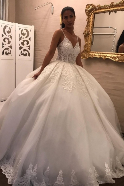 Superbes robes de mariée princesse | Robes de mariée à manches