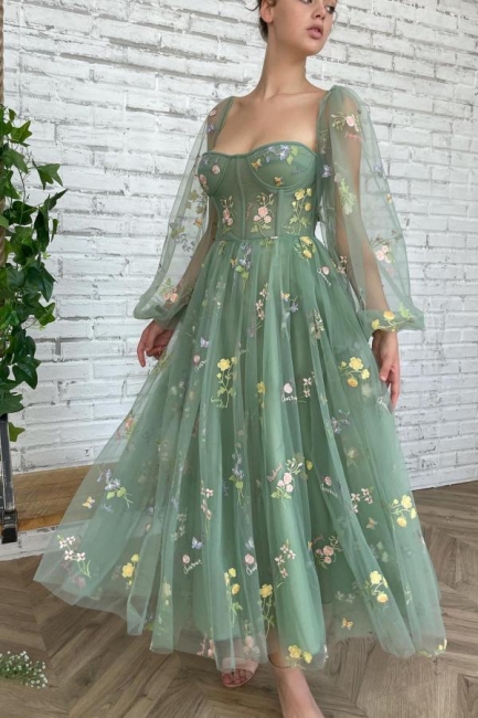 Robes de bal vert menthe courtes | Belles robes de cocktail pas chères