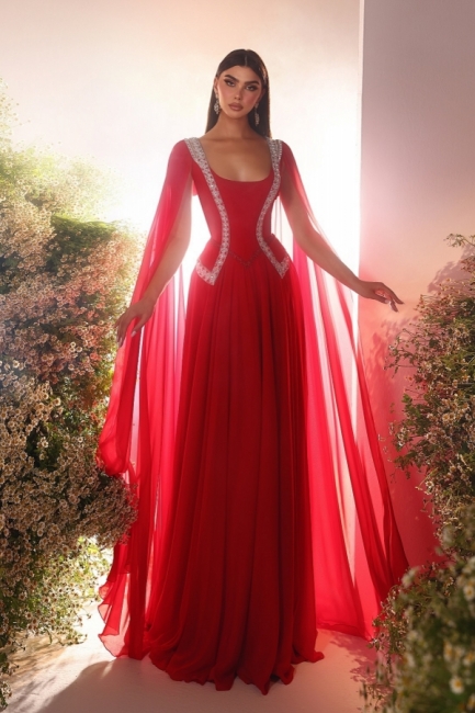 Robes de bal rouges longues | Robes de soirée simples