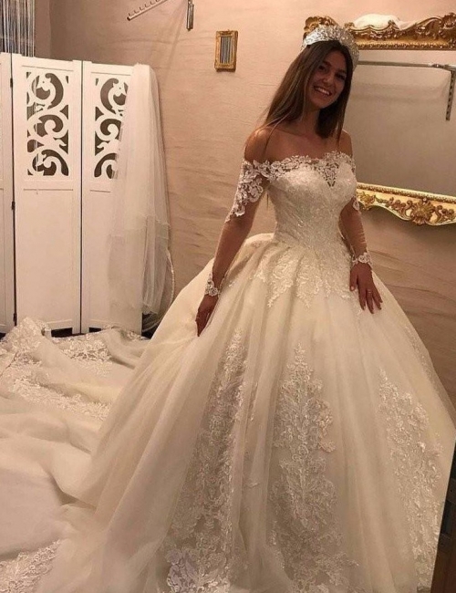 robe de mariée dentelle | robe de mariage princesse femme