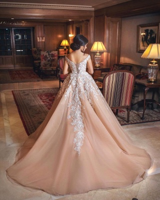 robe de mariée princesse | robe de cérémonie dentelle_4