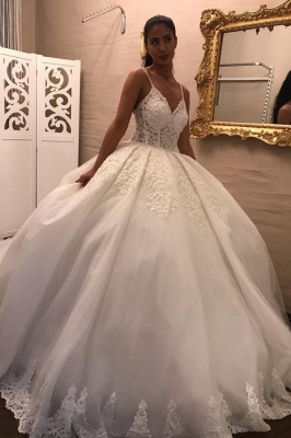 Superbes robes de mariée princesse | Robes de mariée à manches_1