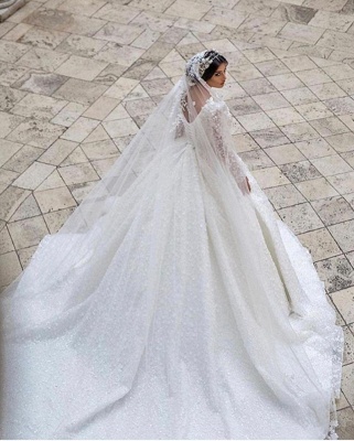 Robes de mariée de luxe princesse | Robes de mariée à manches_2