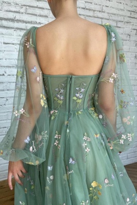 Robes de bal vert menthe courtes | Belles robes de cocktail pas chères_3