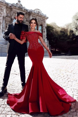 Belles robes de soirée longues rouges | Robes de bal à paillettes_3