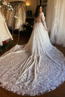 Robes de mariée magnifiques grande taille | Robes de mariée avec dentelle_2