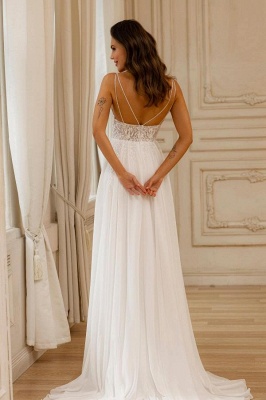 Robes de mariée simples pas cher | Robes de mariée avec dentelle_2