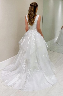 Robes de mariée de mode princesse | Robes de mariée avec dentelle_2