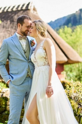 Robe de mariée Boho en ligne | Robe de mariée avec dentelle_2