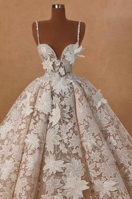 Belles robes de mariée A-line | Robes de mariée avec dentelle_3