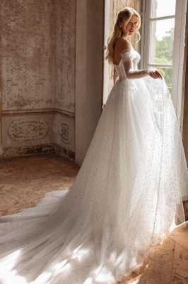 Belle robe de mariée trapèze | Robes de mariée simples_2