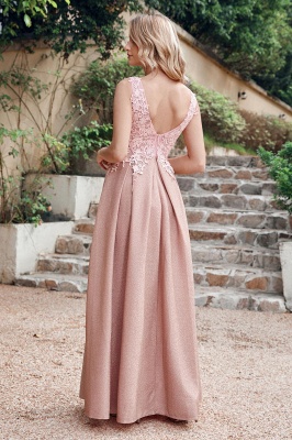 Robes de soirée longues pas cher | Robe de bal avec dentelle_5