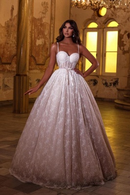 Robe de mariée élégante princesse | Robes de mariée en dentelle en ligne