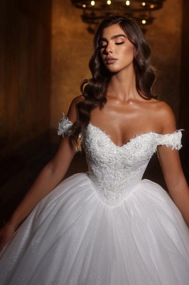 Belles robes de mariée princesse | Robe de mariée en tulle_2