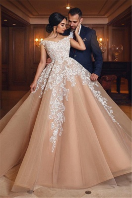 robe de mariée princesse | robe de cérémonie dentelle_1