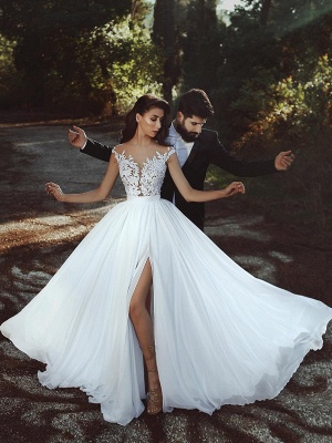 robe de mariée 2021 | robe de mariée élégante MM0199_2