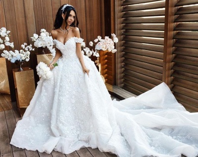 robe de mariée de princesse de luxe | robe de haut de gamme_3