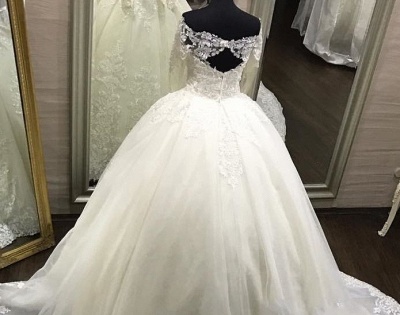 robe de mariée dentelle | robe de mariage princesse femme_4